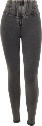 Freddy Pantaloni WR.UP superskinny effetto denim vita alta design