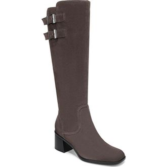Naturalizer Idris Riding Boot in Taupe Grey at Nordstrom Rack, Size 8.5 Wide Calf