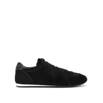 Kurt Geiger Womens Velvet Islington Sneaker Dr Sneakers - Black - Size UK 5
