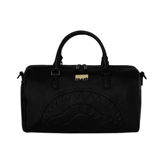 Sprayground Weekend Bags, male, Black, Size: ONE SIZE Gold Brick Luxe Mini Duffle