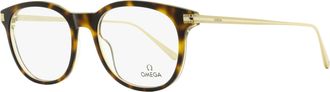 Omega OM5013 Pantos Acetate Eyeglasses - Havana
