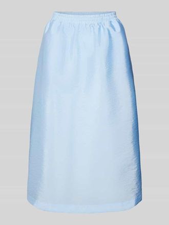 Rich & Royal Midirock mit elastischem Bund in Hellblau, Gr&ouml;&szlig;e 40