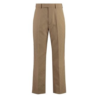 Gucci Suit Trousers, male, Brown, S, GG Motif Jacquard Trousers