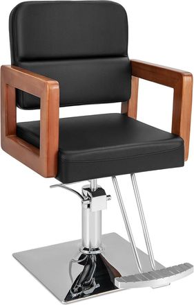 Costway Costway Silla De Peluquero Hidr&aacute;ulica De Alta Resistencia, Silla De Sal&oacute;n Con Giro De 360&deg;, Reposacabezas Y Asiento Ajustables, Silla Para Equipo De S