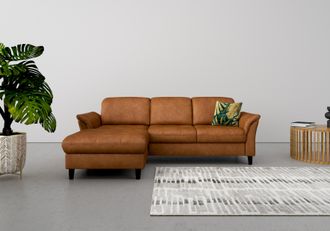 Sit&more Ecksofa »Maggiore L-Form« wahlweise mit Kopfteilverstellung, Bettfunktion und Bettkasten