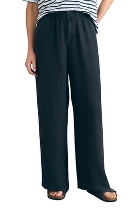 Faherty Monterey Linen Pants in Moonless Night at Nordstrom Rack, Size Medium