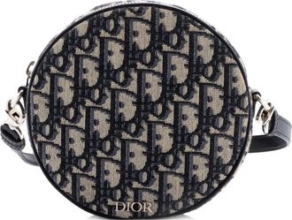 Dior Baby Ball Oblique Canvas crossbody bag - Blauw