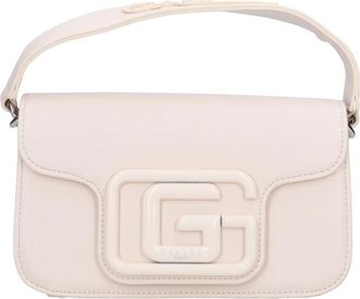 Ga&euml;lle Paris Gaelle Cream - Dames - Handtassen - Beige - ONE Size - Leer - Tassen