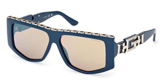 Guess GU7914 90G Womens Sunglasses Blue Size 58
