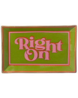 Jonathan Adler Right On Rectangle Tray