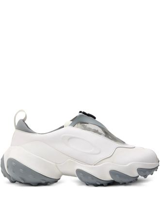 Oakley Edge Elite zip sneakers - men - Polyurethane/Polyester/Polyester/Polyethylene vinyl acetate (PEVA)/Rubber - 8.5 - White