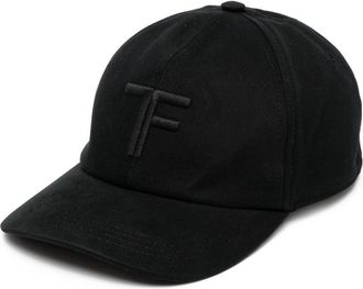 Tom Ford Logo Canvas Baseball Cap