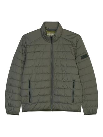 Marc O'Polo quilted zip-up jacket - Green