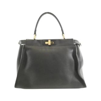 Fendi Pre-owned Vintage Handbag - Dames - Vintage Handtas - Zwart - ONE Size - Vintage