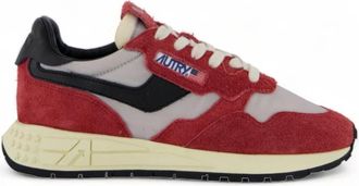 Autry Vintage Style Trainers Grijs Blauw - Heren - Sneakers - Veelkleurig - 38 EU - Leer - Schoenen