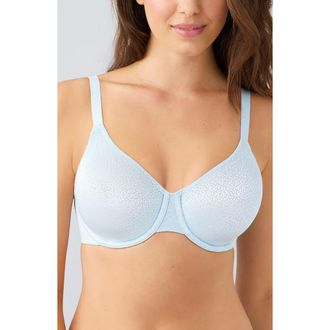 Wacoal Back Appeal Smoothing Underwire Bra in Soft Sky at Nordstrom, Size 36Ddd