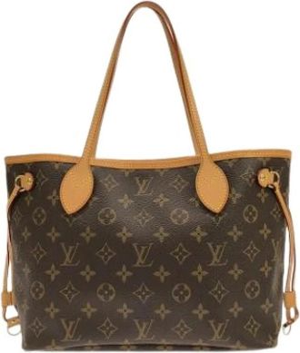 Louis Vuitton Pre-owned Tote Bags, female, Brown, Size: ONE SIZE Pre-owned Neverfull PM Tote Bag