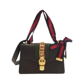Gucci Pre-owned Cross Body Bags, female, Black, Size: ONE SIZE Pre-owned Vintage Shoulder Bag