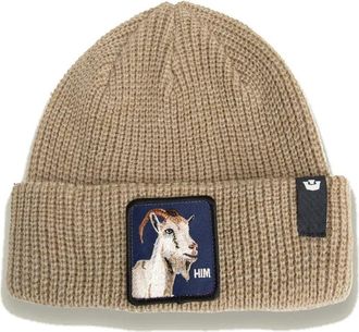 Goorin Brothers HIM Beanie - Dames - Hoeden - Bruin - ONE Size - Accessoires