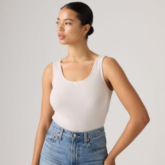 Levi's Sweetie Sleeveless Top - Womens - XS - Blue