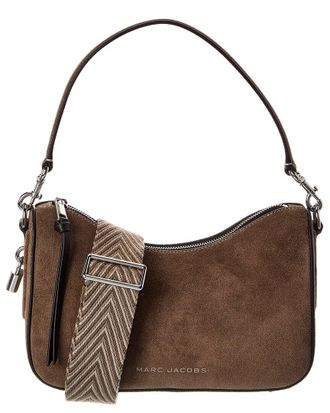 Marc Jacobs Suede Drifter Convertible Suede Shoulder Bag
