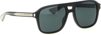 Saint Laurent Accessoires, Heren, Zwart, ONE Size, Nylon, SL 881 Zonnebrillen