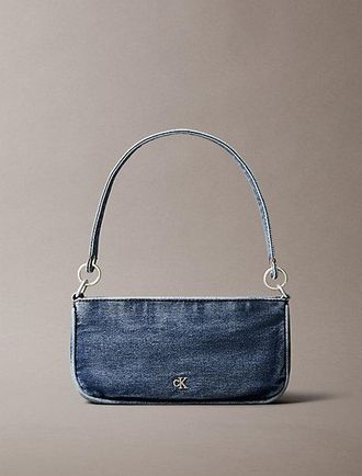 Love Moschino Damen Schultertasche – Dunkelblauer Denim-Look, Lässig Und Stylisch