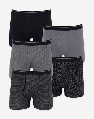 Jacamo 5 Pack Print A-Front Boxers