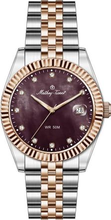 Mathey-Tissot Quartz Dark Brown Dial Mens Watch H250953A-C