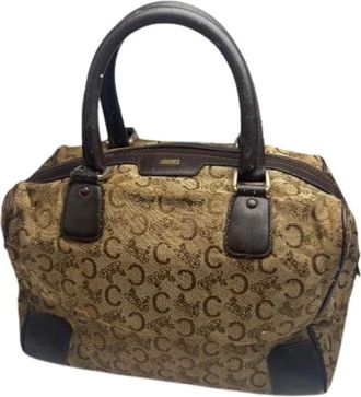 Celine Pre-owned Leren Handtas - Dames - Vintage Handtas - Bruin - ONE Size - Leer - Vintage