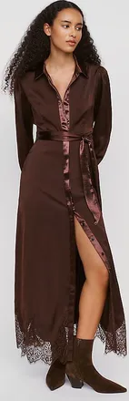 Bl^nk London Jaeda Shirt Maxi Dress