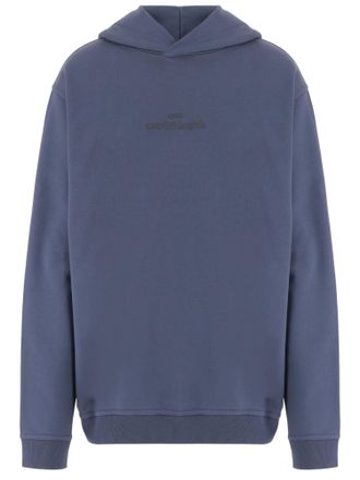 Maison Margiela Cotton Sweatshirt with Subtle Embroidered Logo
