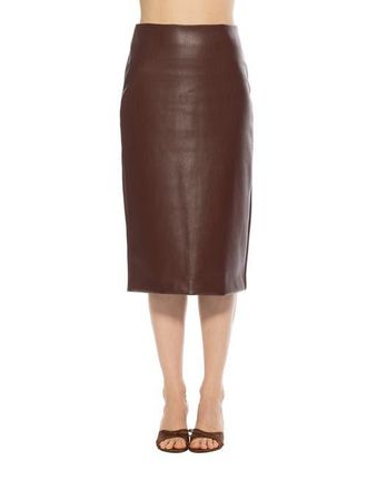 Alexia Admor Auren Skirt in Burgundy at Nordstrom, Size 10
