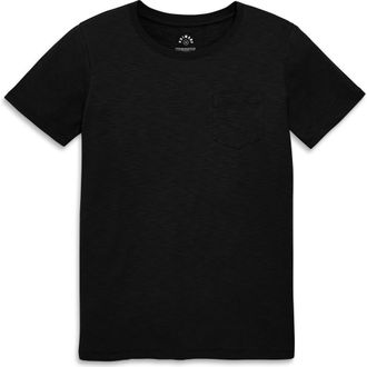 primary Adult Slub Pocket Tee in Black at Nordstrom, Size Xx-Large