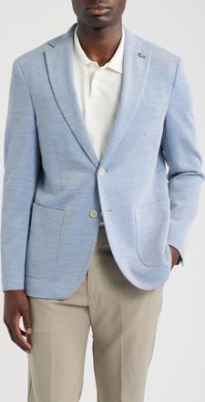 Jack Victor Hartford Wool Blend Sport Coat in Light Blue at Nordstrom, Size 40