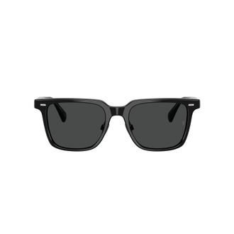 Oliver Peoples 0ov5592s Rectangular Frame Sunglasses with Metallic Accents