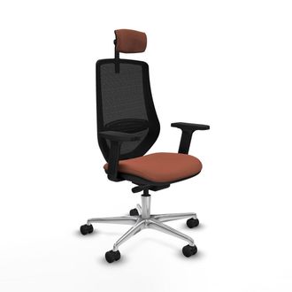 Piqueras y Crespo Piqueras Y Crespo Mardos Silla De Oficina Marr&oacute;n Negro