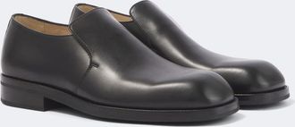 Christophe Lemaire Leather slip-on shoes
