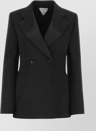 Bottega Veneta tailored wool blazer with double-breasted design
