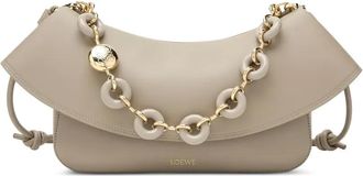 Loewe Borsa a spalla Ola media con decorazione - Toni neutri