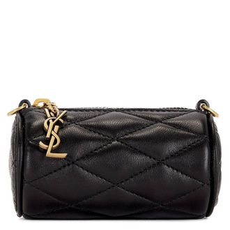 Saint Laurent Micro Sade Lambskin Tube Bag