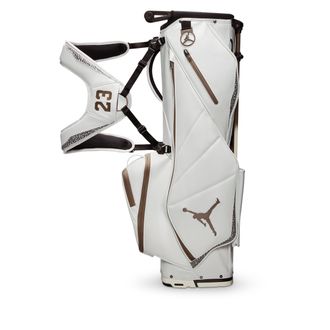 Nike Jordan Mens Jordan Fade Away Luxe 6-Way Golf Bag in Grey | J1008926-017