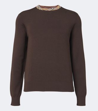 Burberry Jersey Burberry Check de lana