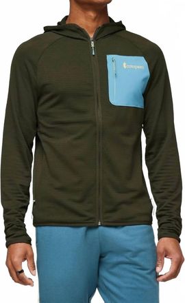 Cotopaxi Otero Fleece Full-Zip Hooded Jacket In Woods