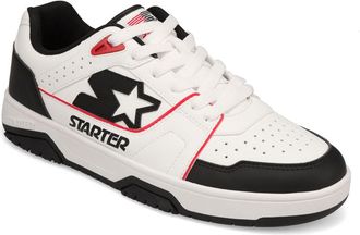 Starter Mens Fast Break Low Genuine Leather Sneaker