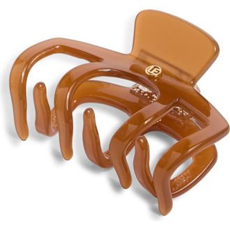 L. Erickson Empire Claw Clip in Brown at Nordstrom