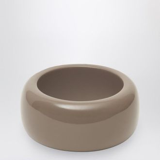 Frankie Shop Glossy TFS bracelet in taupe