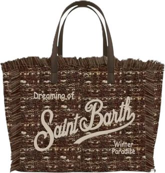 MC2 Saint Barth Colette Tweed - Bags - Mujer - Marr&oacute;n - ONE SIZE