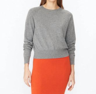 Kule The Sydney Cashmere Sweater In Heather Grey