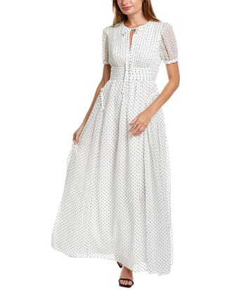 Self Portrait Self-Portrait Polka Dot Maxi Dress